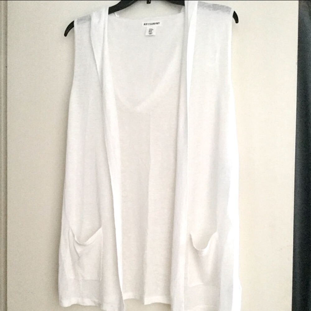 Artisan Ny Open Front Duster Cover-Up